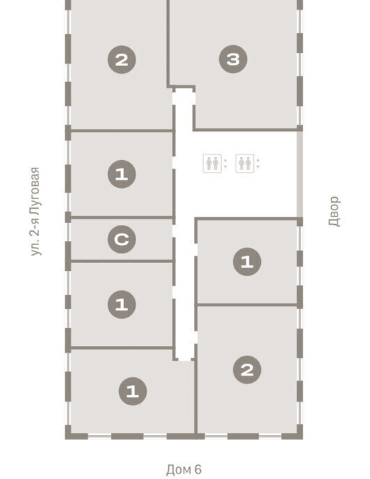 квартира г Тюмень ул Мысовская 26к/2 фото 3