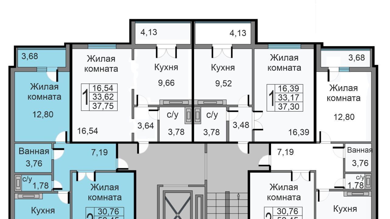 квартира г Калуга р-н Ленинский ул Минская 1 фото 1