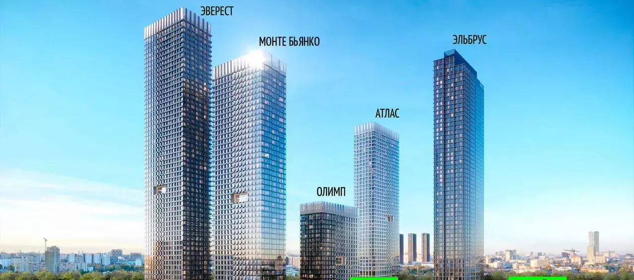 квартира г Москва метро Бутырская проезд Огородный Квартал небоскребов Upside Towers з/у 4/7 фото 4
