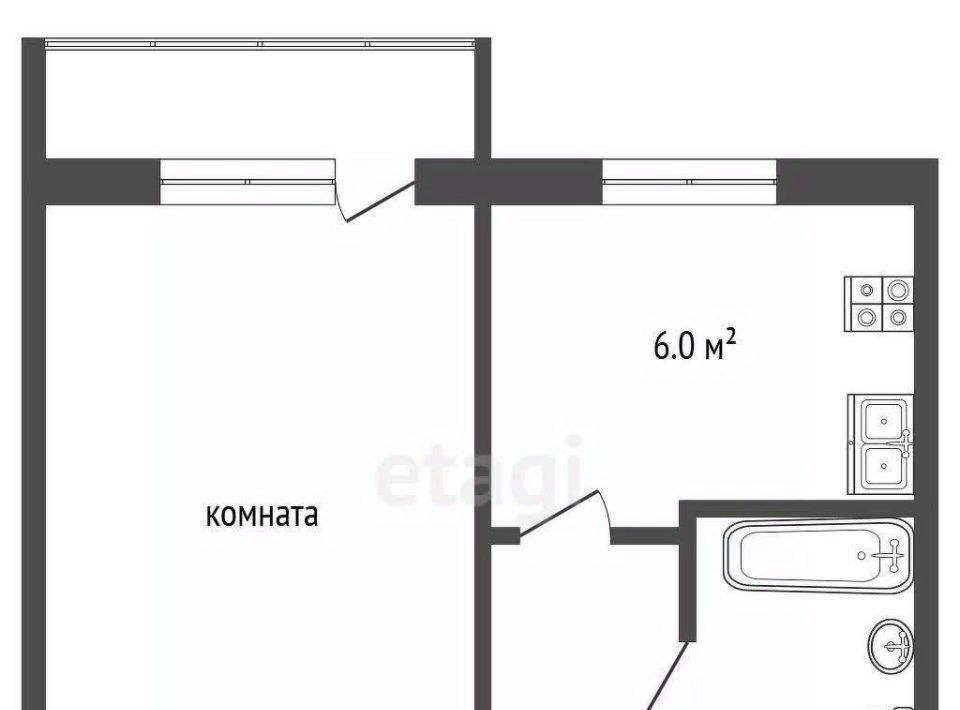 квартира г Воскресенск Новлянский ул Энгельса 6 фото 2