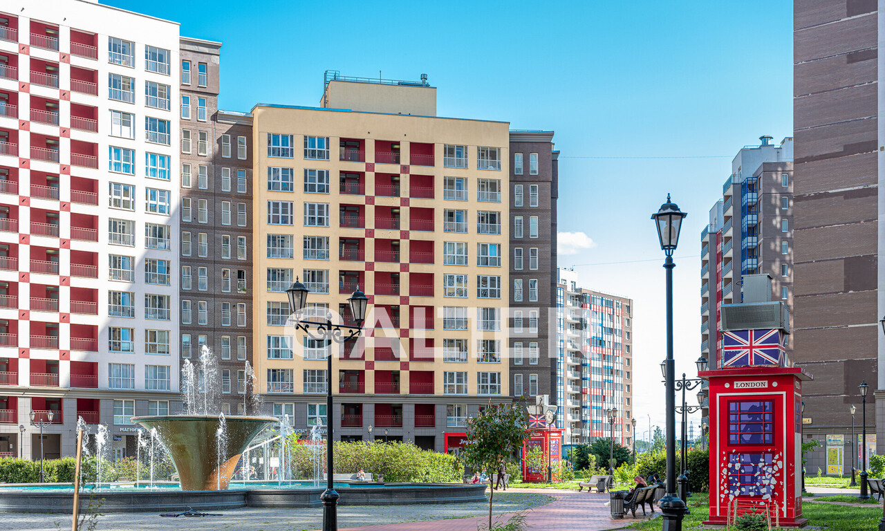 квартира р-н Всеволожский г Кудрово ул Столичная 4/3 фото 36