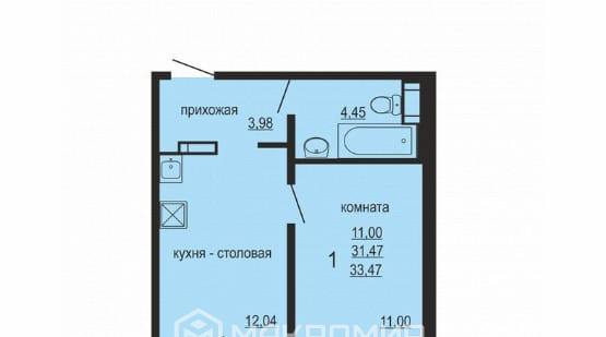 квартира г Челябинск Западный ул Дружбы 1 Конфетти м-н фото 4