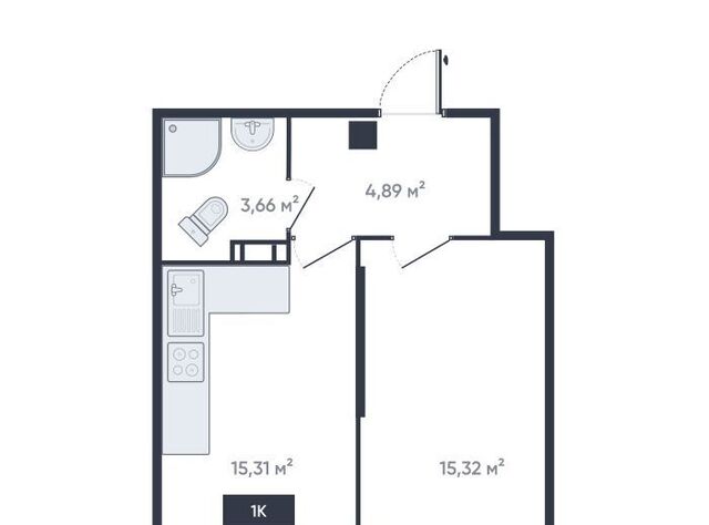 квартира ул Шоссе в Лаврики 93 Девяткино фото