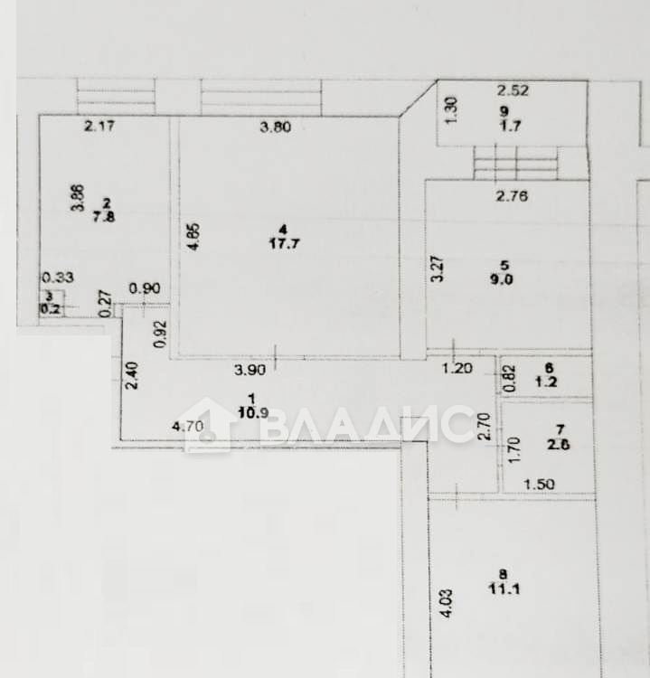 квартира г Стерлитамак Михайловский ул Шафиева 45 фото 8