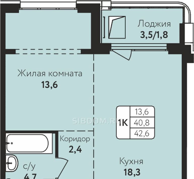 квартира г Барнаул р-н Индустриальный ул Солнечная Поляна 69 фото 1