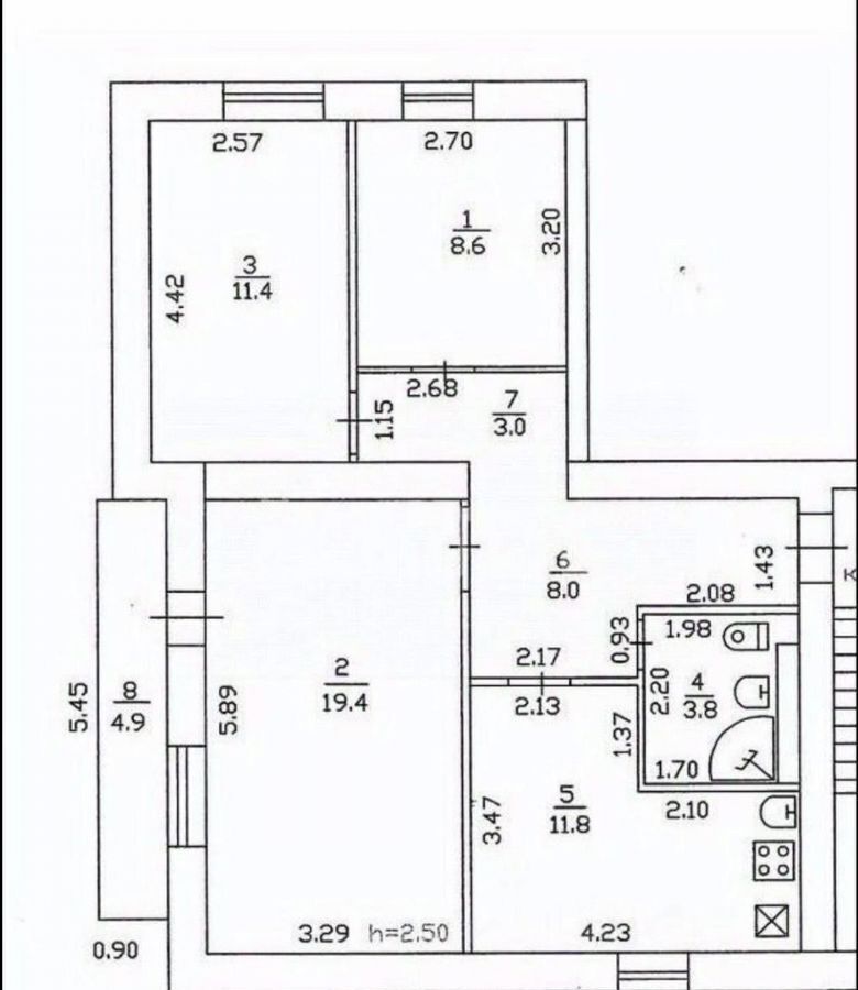 квартира г Горячий Ключ ул Герцена 54 фото 22