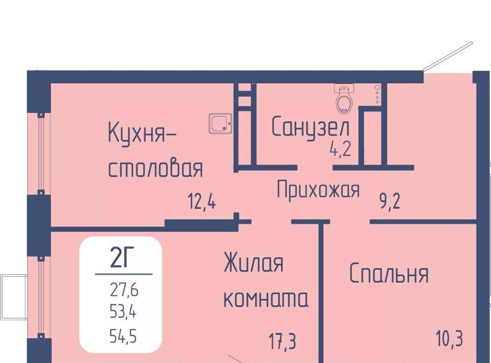 квартира г Красноярск р-н Октябрьский пр-кт Свободный фото 1