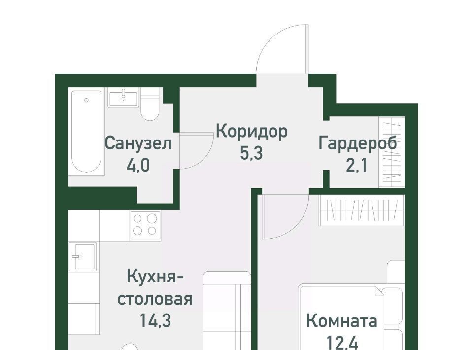 квартира г Челябинск Западный Привилегия мкр фото 1