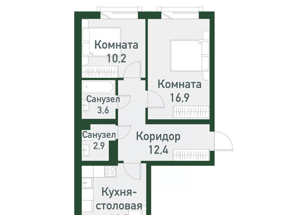 квартира г Челябинск Западный фото 1