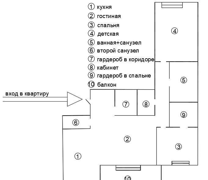 квартира г Омск р-н Кировский ул Конева 8 фото 22