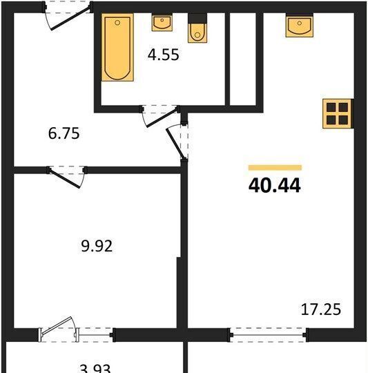 квартира г Симферополь р-н Центральный ул Батурина 147 фото 2