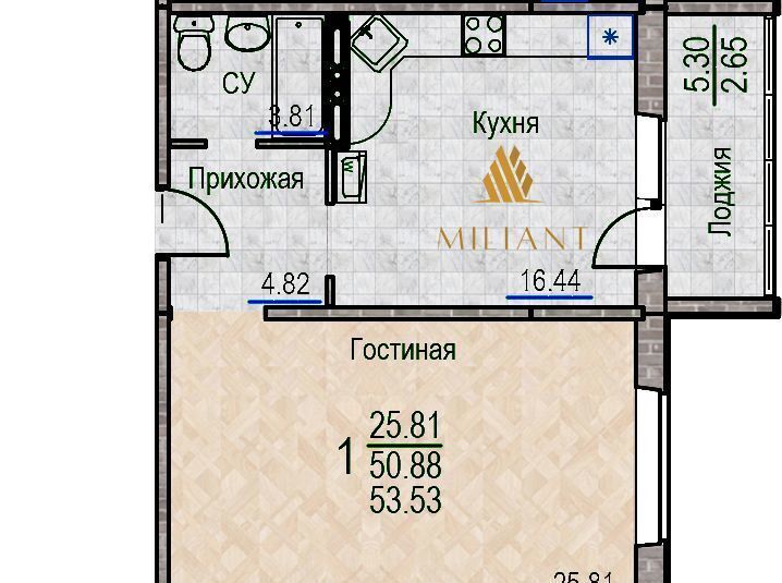 квартира г Тольятти р-н Автозаводский ул Патриотическая 11 фото 18