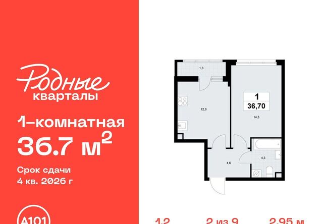 ЖК «Родные кварталы» 2 метро Аэропорт Внуково фото