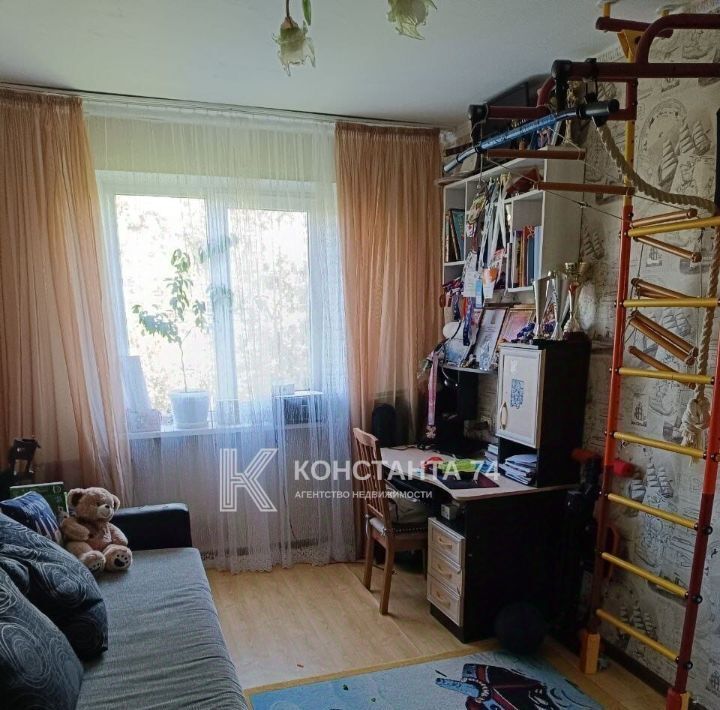 квартира г Челябинск р-н Калининский ул Солнечная 74 фото 3
