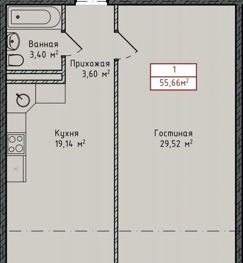 квартира г Махачкала р-н Кировский ул Даганова 150 Кировский внутригородской район фото 2