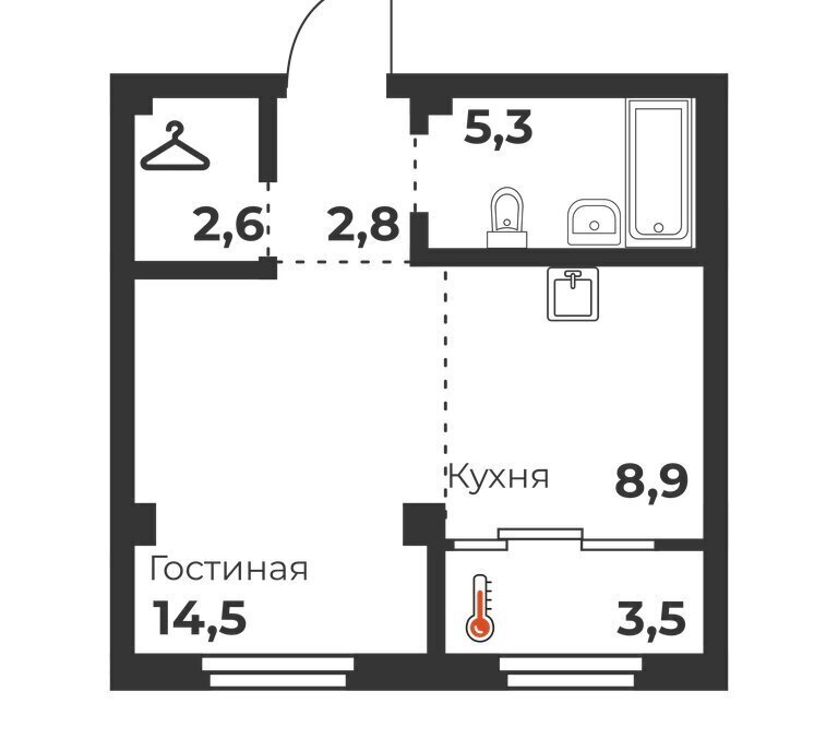 квартира г Челябинск ул Братьев Кашириных 82/1 фото 1