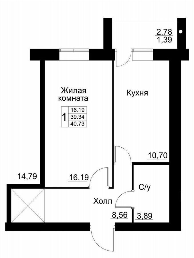 квартира г Белебей 29-й мкр ул Революционеров 1 этап фото 2