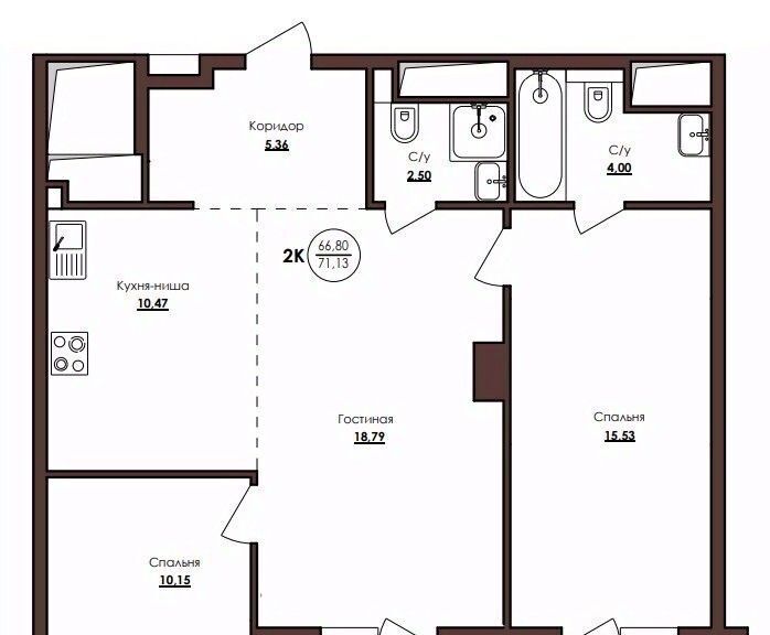 квартира г Хабаровск р-н Кировский ул Советская 33 фото 1