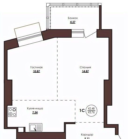 квартира г Хабаровск р-н Кировский ул Советская 33 фото 1