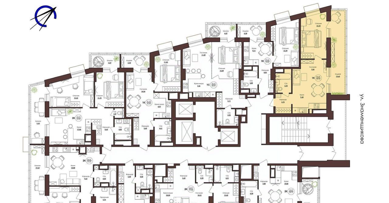 квартира г Хабаровск р-н Кировский ул Советская 33 фото 3