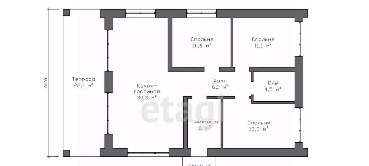 дом г Курск р-н Центральный Северный жилрайон фото 1