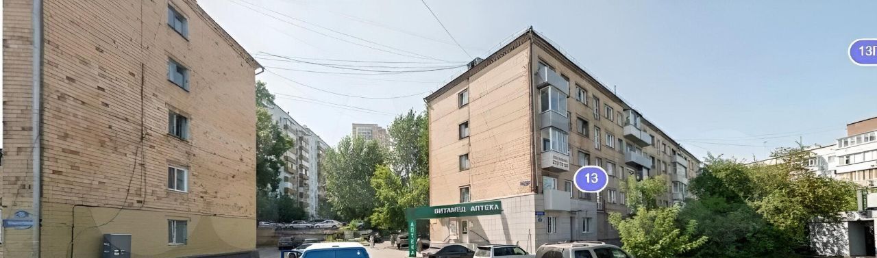 квартира г Красноярск р-н Октябрьский ул Высотная 13 фото 22