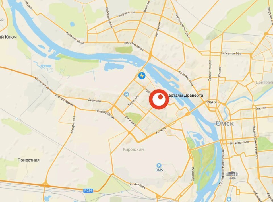 квартира г Омск р-н Кировский фото 4