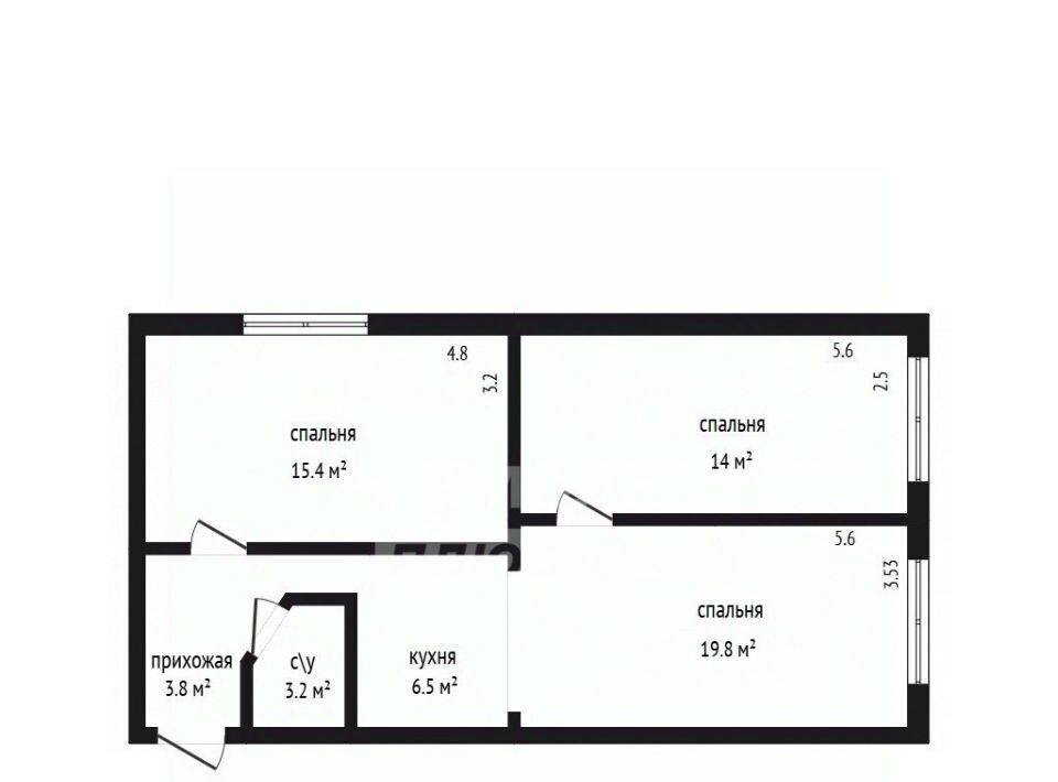 квартира г Дербент ул. Х. Тагиева, 33Б фото 2