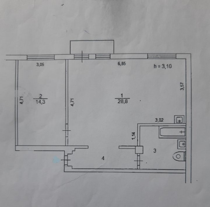 квартира г Новокузнецк р-н Центральный ул Кутузова 2 фото 20
