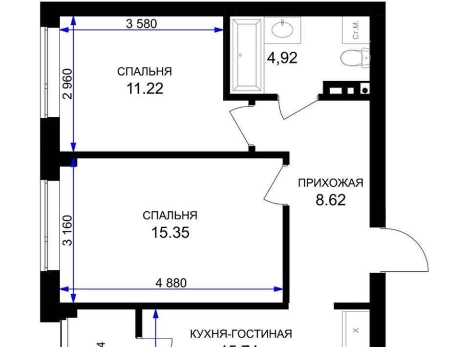 квартира р-н Гурьевский г Гурьевск ЖК «Включи» фото 1