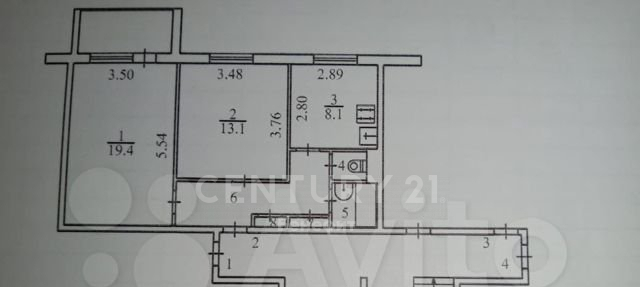 квартира г Калуга Кубяка ул Кибальчича 22 м-н фото 1
