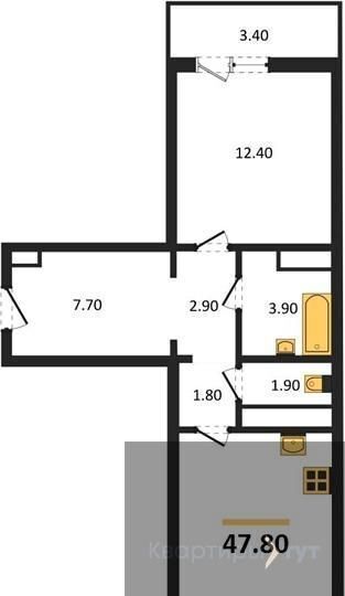 квартира г Воронеж р-н Центральный ул Шишкова 140б ЖК «‎Яблоневые Сады» фото 1