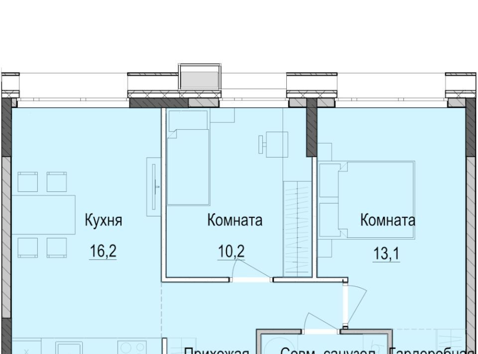 квартира г Казань Аметьево, Паркмаяк жилой комплекс фото 1