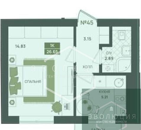 квартира р-н Гурьевский г Гурьевск пер Байдукова жилые дома фото 1