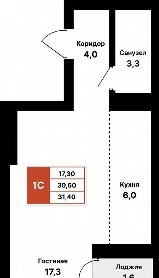 квартира г Уфа р-н Ленинский ул Природная 28/1 фото 1