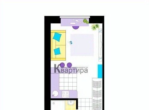 квартира г Смоленск р-н Промышленный проезд Маршала Конева 32 фото 25