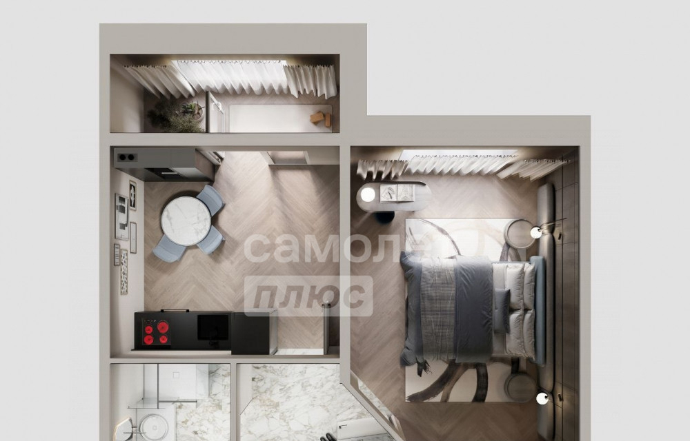 квартира г Курск Генерала Григорова, 4 фото 4