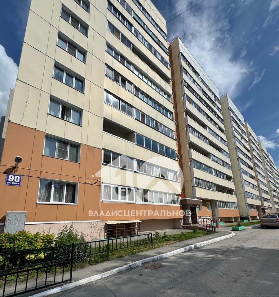 квартира г Новосибирск Затулинский ул Зорге 90 фото 1