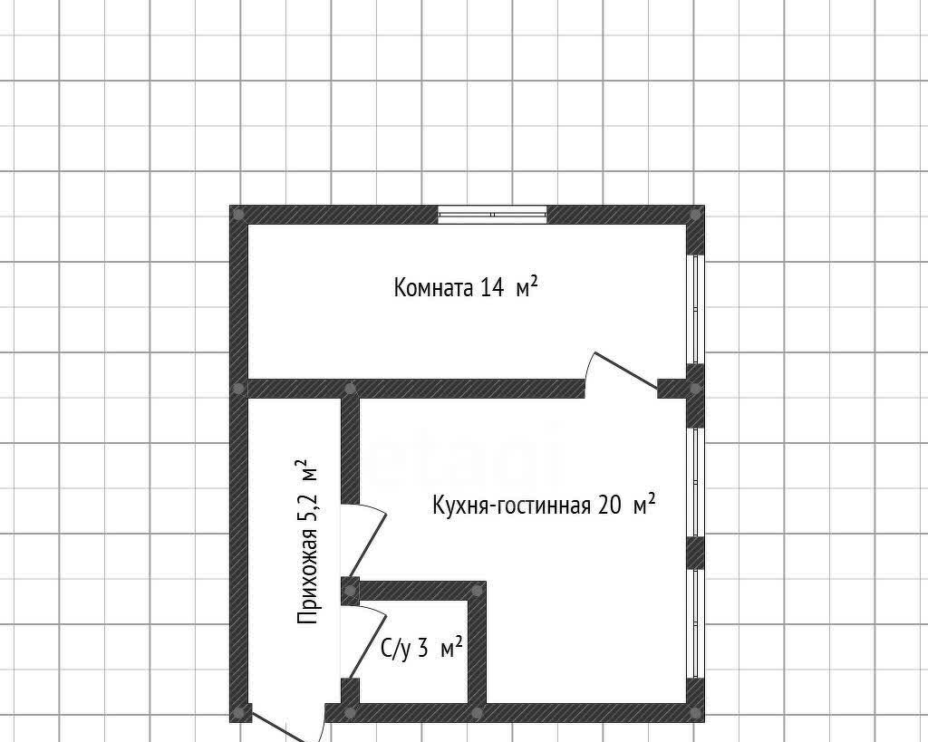 квартира г Майкоп ул Кирпичная 1/1 2-я фото 15