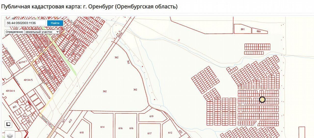 земля г Оренбург п Нижнесакмарский р-н Дзержинский фото 1