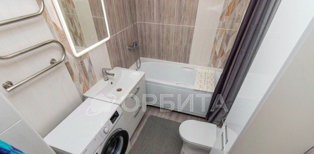 квартира г Тюмень п Мелиораторов р-н Центральный ул Голышева 6ак/2 фото 9