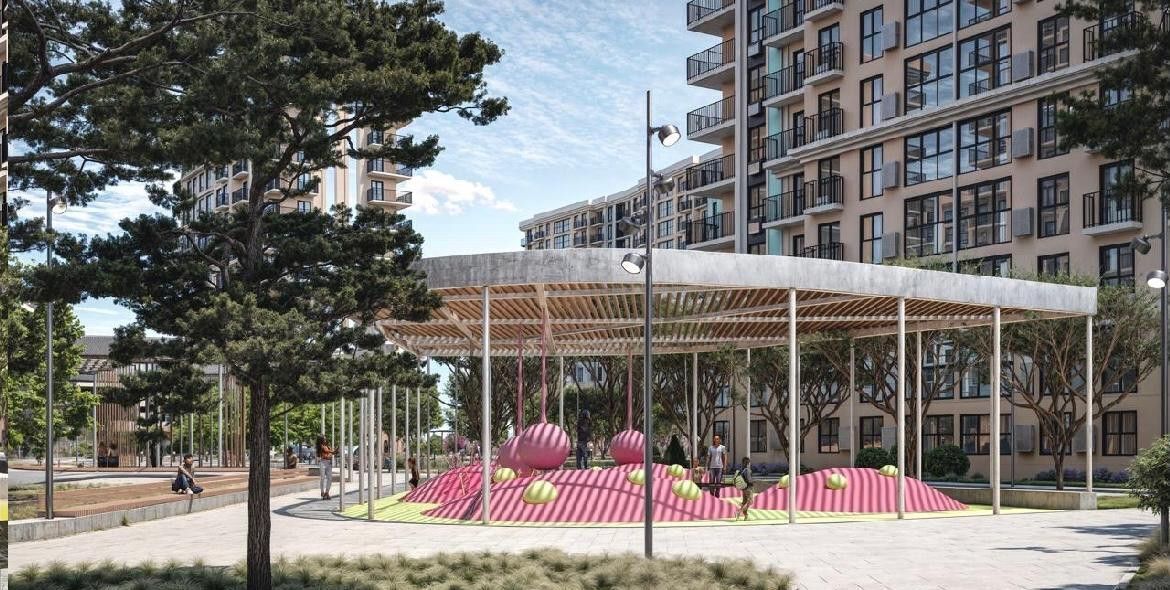 квартира г Евпатория ЖК «Море» в р-не озера Мойнаки, автодорога на пгт. Заозерное, стр. 10 фото 8