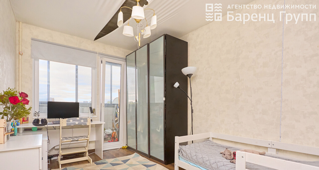 квартира г Петрозаводск Октябрьский-2 наб Варкауса 35 фото 4
