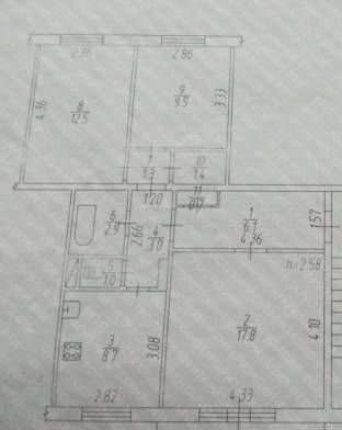 квартира г Чебаркуль ул Каширина 40 Чебаркульский г. о. фото 15