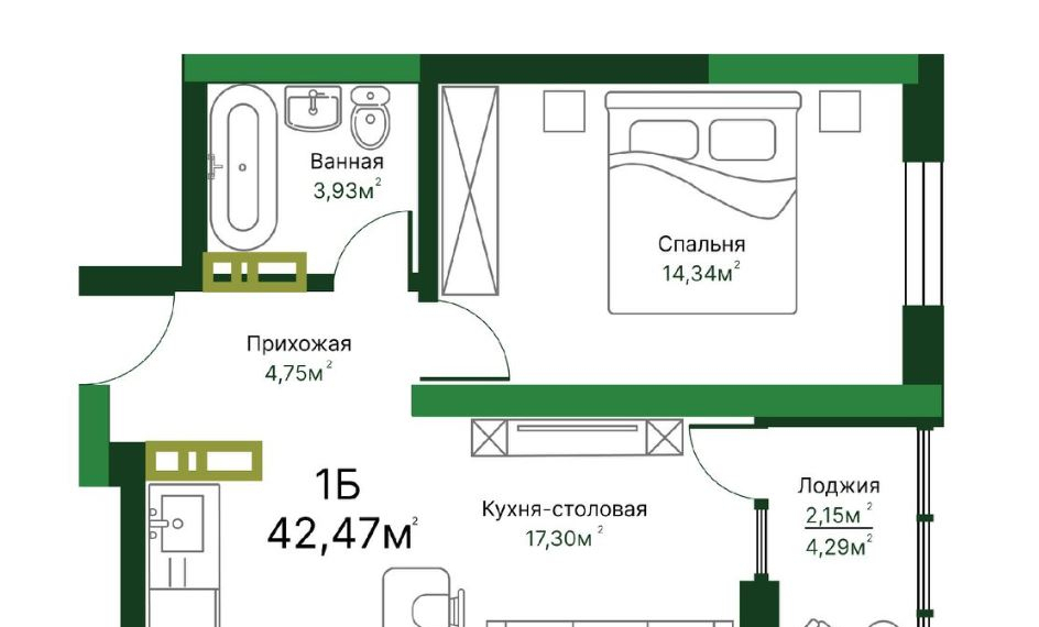квартира г Тольятти Строящийся жилой дом фото 1