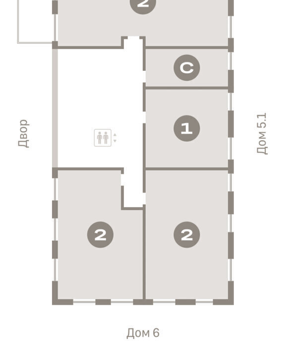 квартира г Тюмень ул Мысовская 26к/2 фото 3