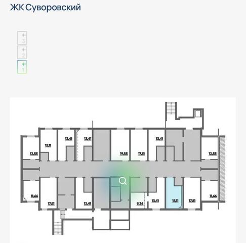р-н Октябрьский ул Юрия Дубинина 9 фото