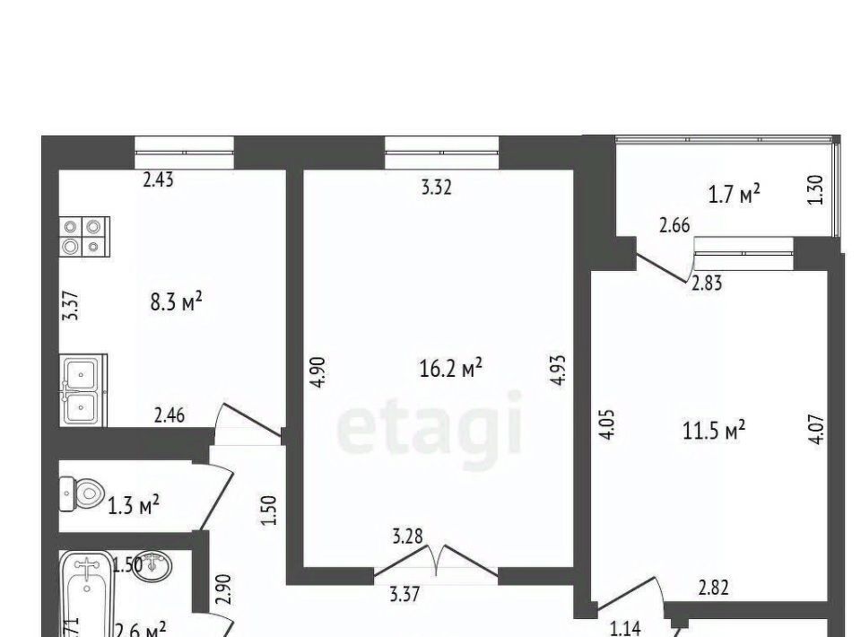 квартира г Стерлитамак ул Худайбердина 200 фото 2