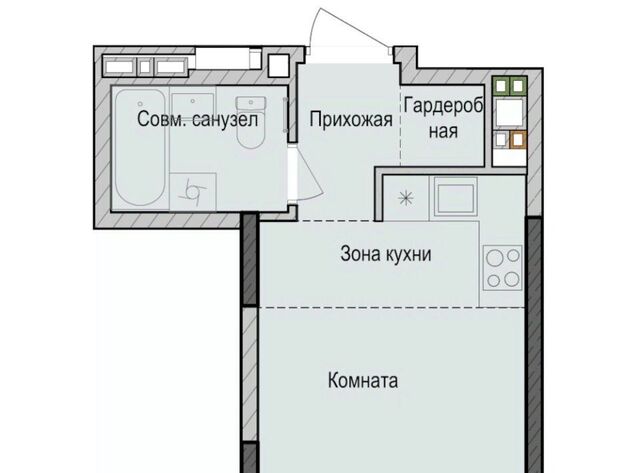 метро Горки ЖК «Унай» Седьмое Небо жилрайон фото