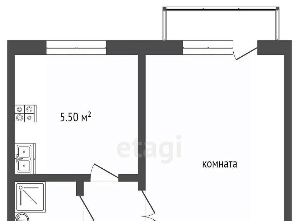 квартира г Ростов-на-Дону р-н Октябрьский ул 2-й Пятилетки 10/1 фото 2